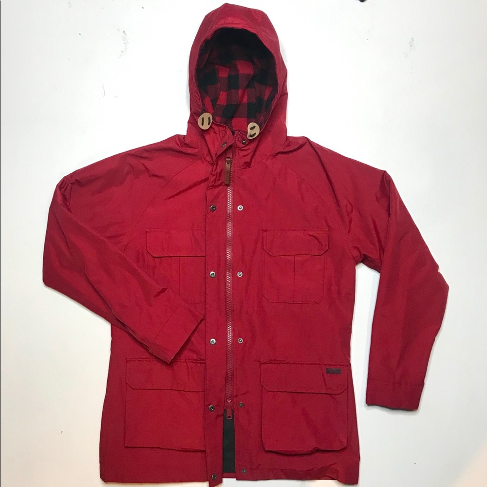 Woolrich Red Hooded Jacket